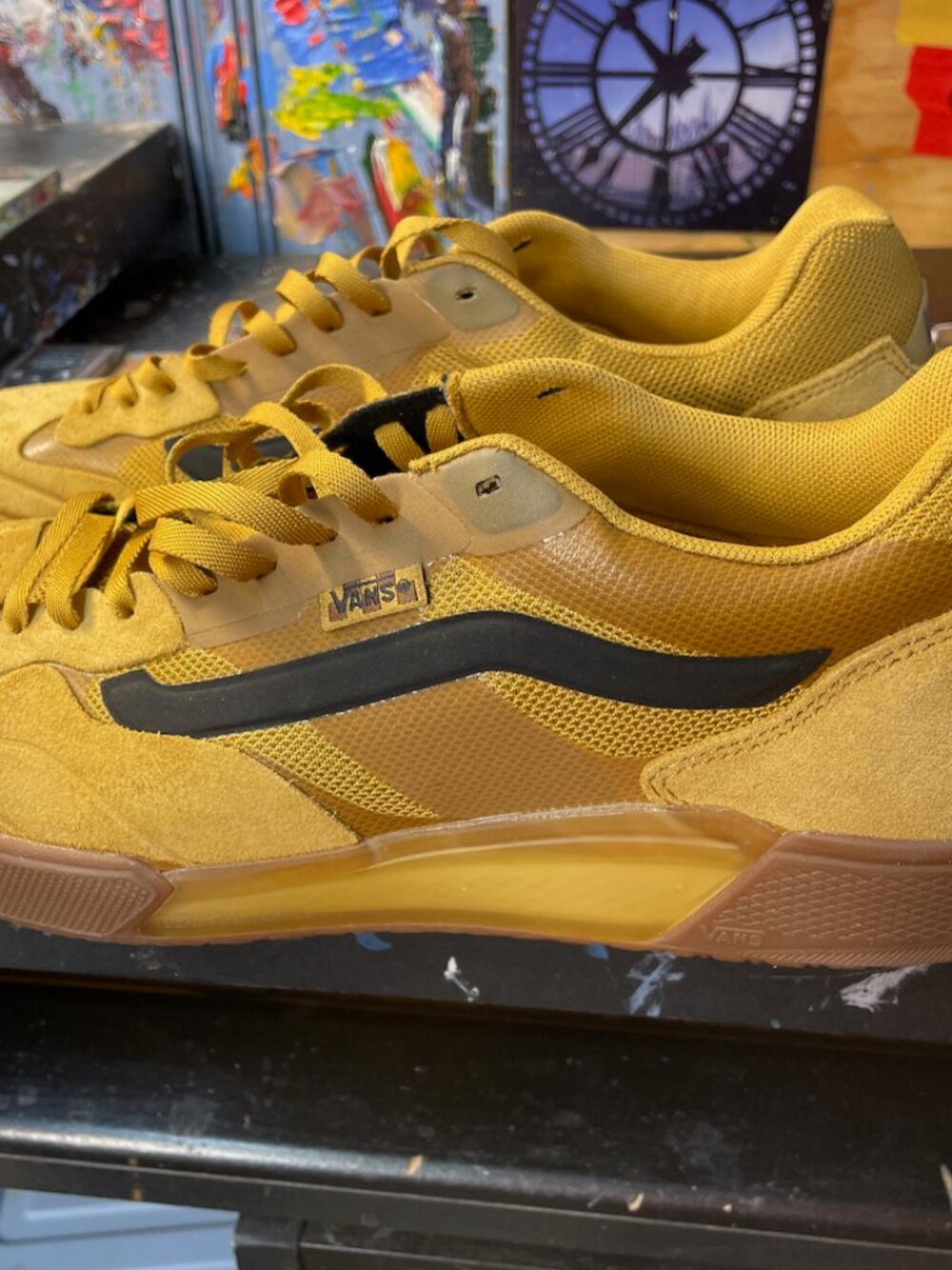 Vans Skate Ave 2.0 Wheat Size US 10.5 Men New VN000DA1WEA Rare Sneakers Brown